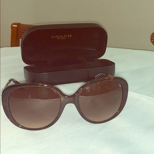 Brand New Coach Sunglasses with tags and case
